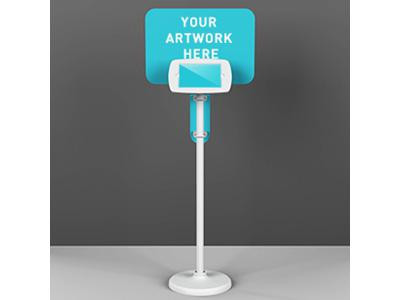 BOUNCEPAD BRANDBOARD PLACARD BLK - EXT-BPB2-B