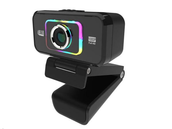 Adesso 1080P Auto-Focus Streaming webcam with Adjustable View Angle Built-in Dual Microphones, Privacy Shutter, Audio/Video Mode Privacy ON/OFF Switch & Tripod Moun - CYBERTRACKG1