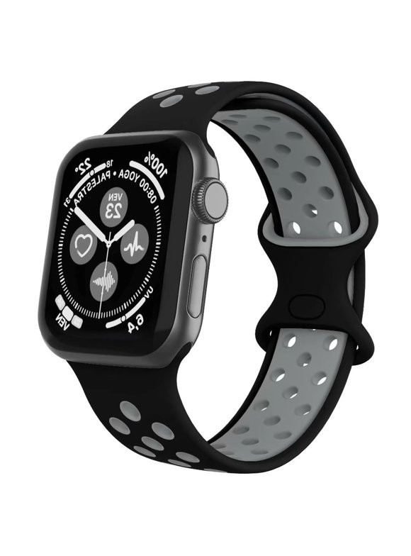 Centon Marquette University-Apple Watch Wrist Band, 42-44mm, White Matte, Classic V1 OC-MRQ-ABAG00A