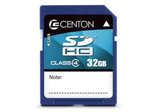 Centon TAA-compliant 32GB SDHC Class 4 Flash Card S1-SDHC4-32GTAA