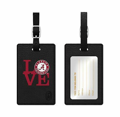 Centon Alabama Bag Tag CLouisiana State University sc+Love 2 Pack S1CBTALA2