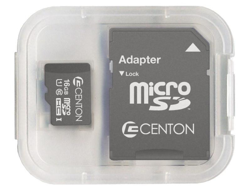 Centon Mp Essential Micro Sdhc Card, UHS1 S1-MSDHU1-16G-J