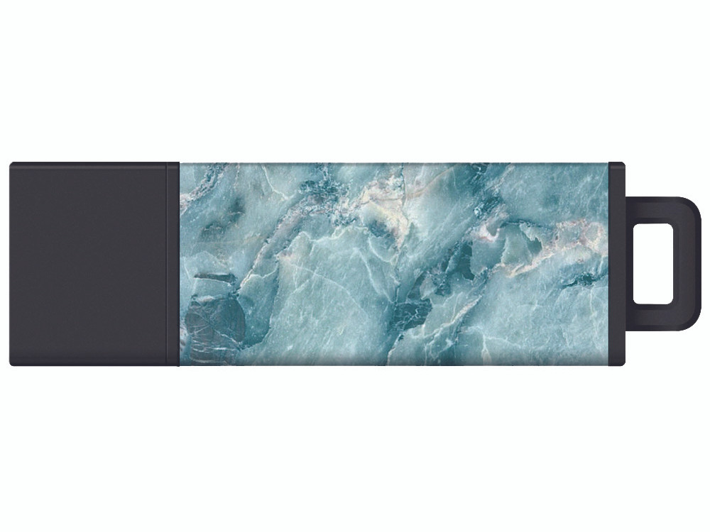 Centon USB 2.0 Datastick Pro2 (Marble-Aqua), 32GB S0-U2T27-32G