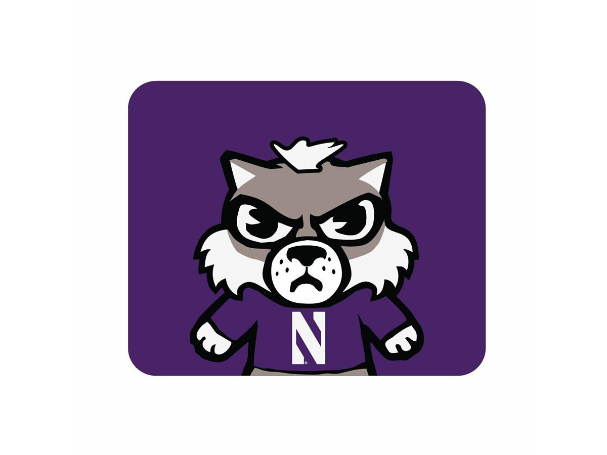 Centon Northwestern University (Tokyodachi) Mousepad, Cropped V2 OCT-NW-MH03B