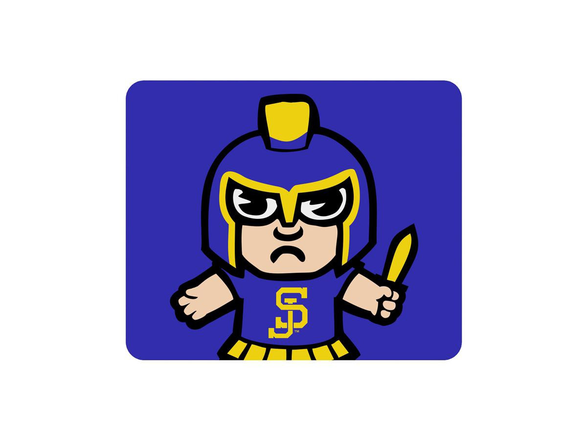Centon San Jose State University (Tokyodachi) Mousepad, Cropped V2 OCT-SJ2-MH03B
