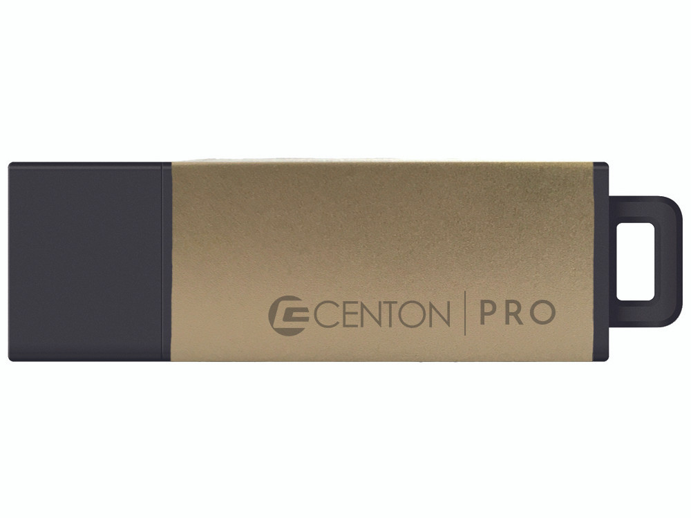 Centon USB 2.0 Datastick Pro (Gold Metallic), 8GB S1-U2P16-8G