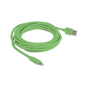 NewerTech 3.0 Meter Premium Quality Lightning to USB Cable - Green. Premium Quality & Durability. - NWTCBLUSBL3MGN