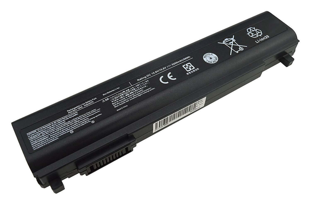 Dynabook Toshiba Primary Li ION Battery Pack, Black (9 cell, 93 Wh) - PA5163U-1BRS
