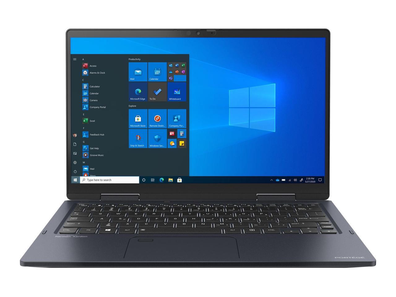 Dynabook Toshiba Portégé X30W-K3132 - 13.3" - Core i5 1240P - 8 GB RAM - 256 GB SSD - Dynabook Portege X30W Intel Core i5 12th Gen 1240P (1.70GHz) 8GB Memory 256 GB PCIe SSD Intel Iris Xe Graphics 13.3" Touchscreen - PDA31U-04T00G