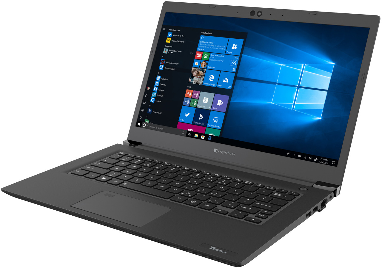 Dynabook Toshiba Tecra A40-E1420, Windows 10 Pro, 8th Generation Intel Core i5-8250U Processor - 3.40 GHz, 14.0 FHD, 8 GB DDR4, 256 GB PCIe SSD, Intel UHD Graphics 620, Wireless, Bluetooth - PMZ10U-01000X