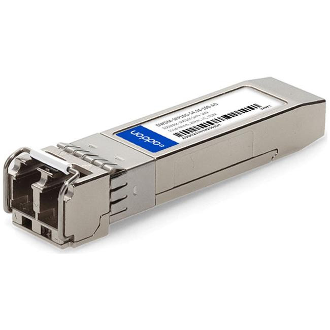 AddOn MSA and TAA Compliant 10GBase-DWDM 100GHz SFP+ Transceiver (SMF, 1548.52nm, 40km, LC, DOM) - SFP-10GB-DW36-40-AO