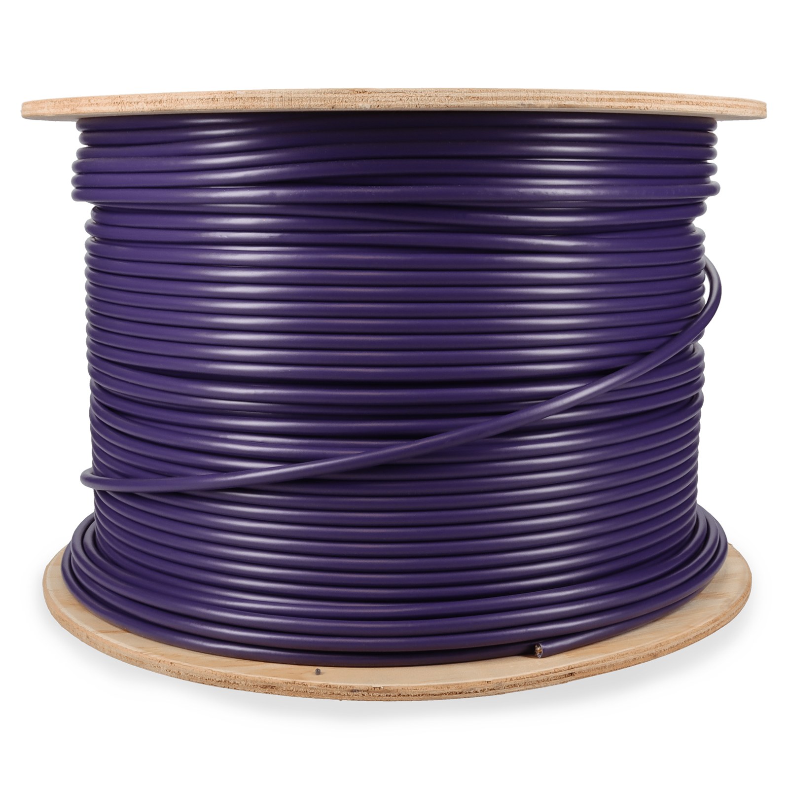 AddOn 1000ft Non-Terminated Purple Cat6 FTP Plenum-Rated Copper Patch Cable - ADD-CAT61KFP-PE