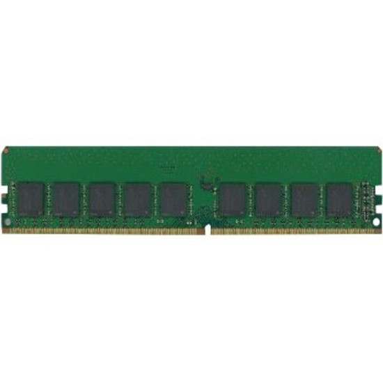 DATARAM 32GB DDR4 SDRAM Memory Module - For PC/Server - 32 GB (1 x 32GB) - DDR4-2666/PC4-21300 DDR4 SDRAM - 2666 MHz Dual-rank Memory - CL19 - 1.20 V - ECC - Unregistered, Unbuffered - 288-pin - DIMM - DVM26E2T8/32G