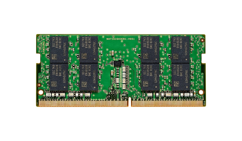HP 16GB DDR5 SDRAM Memory Module - For Notebook - 16 GB (1 x 16GB) - DDR5-4800/PC5-38400 DDR5 SDRAM - 4800 MHz - Non-ECC - Unbuffered - 262-pin - SoDIMM - 4M9Y5AA