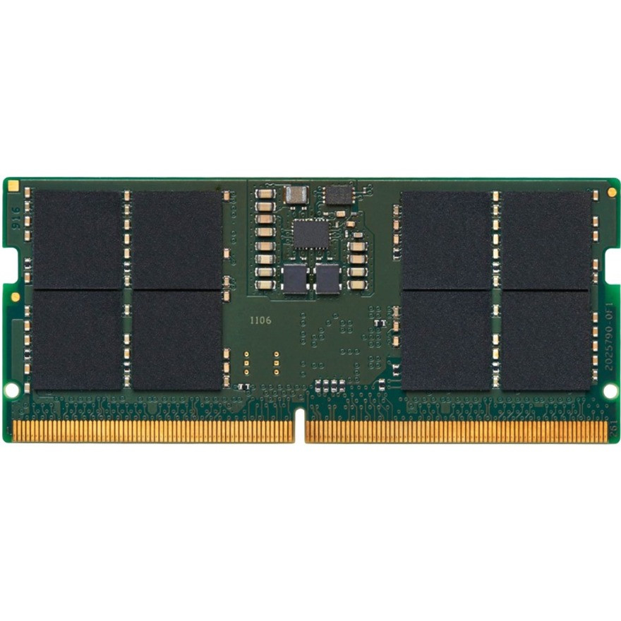 Kingston 32GB (2 x 16GB) DDR5 SDRAM Memory Kit - For Notebook, Desktop PC, Workstation - 32 GB (2 x 16GB) - DDR5-4800/PC5-38400 DDR5 SDRAM - 4800 MHz Single-rank Memory - CL40 - 1.10 V - Retail - Non-ECC - Unbuffered - 262-pin - KCP548SS8K2-32