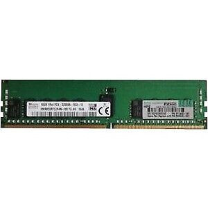 HPE SmartMemory 16GB DDR4 SDRAM Memory Module - For Server - 16 GB (1 x 16GB) - DDR4-3200/PC4-25600 DDR4 SDRAM - 3200 MHz Dual-rank Memory - CL22 - 1.20 V - Bulk - ECC - Registered - 288-pin - DIMM - P21673-001