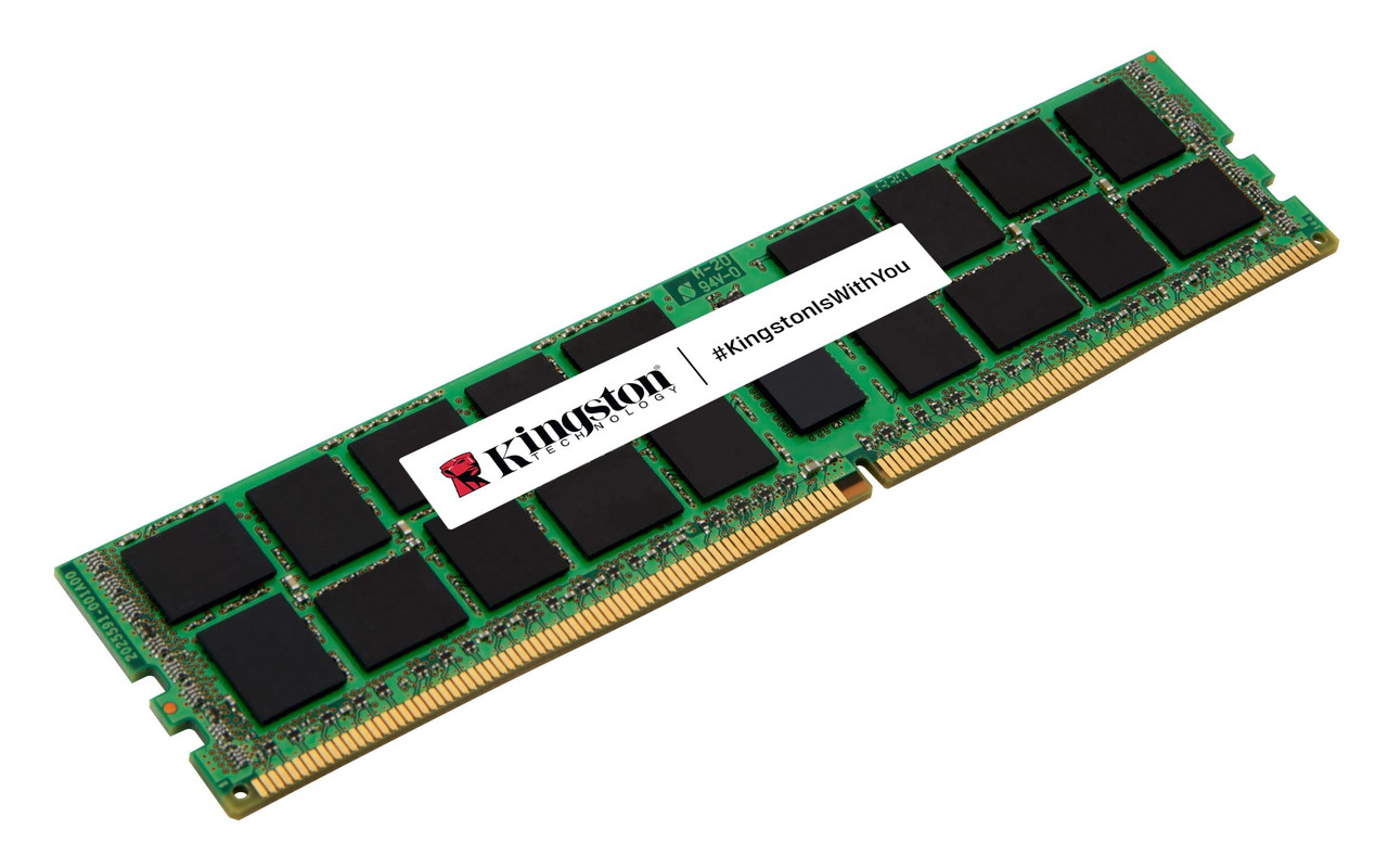 Kingston 16GB DDR4 SDRAM Memory Module - 16 GB - DDR4-3200/PC4-25600 DDR4 SDRAM - 3200 MHz Single-rank Memory - CL22 - ECC - Registered - 288-pin - DIMM - Lifetime Warranty - KSM32RS8/16HCR