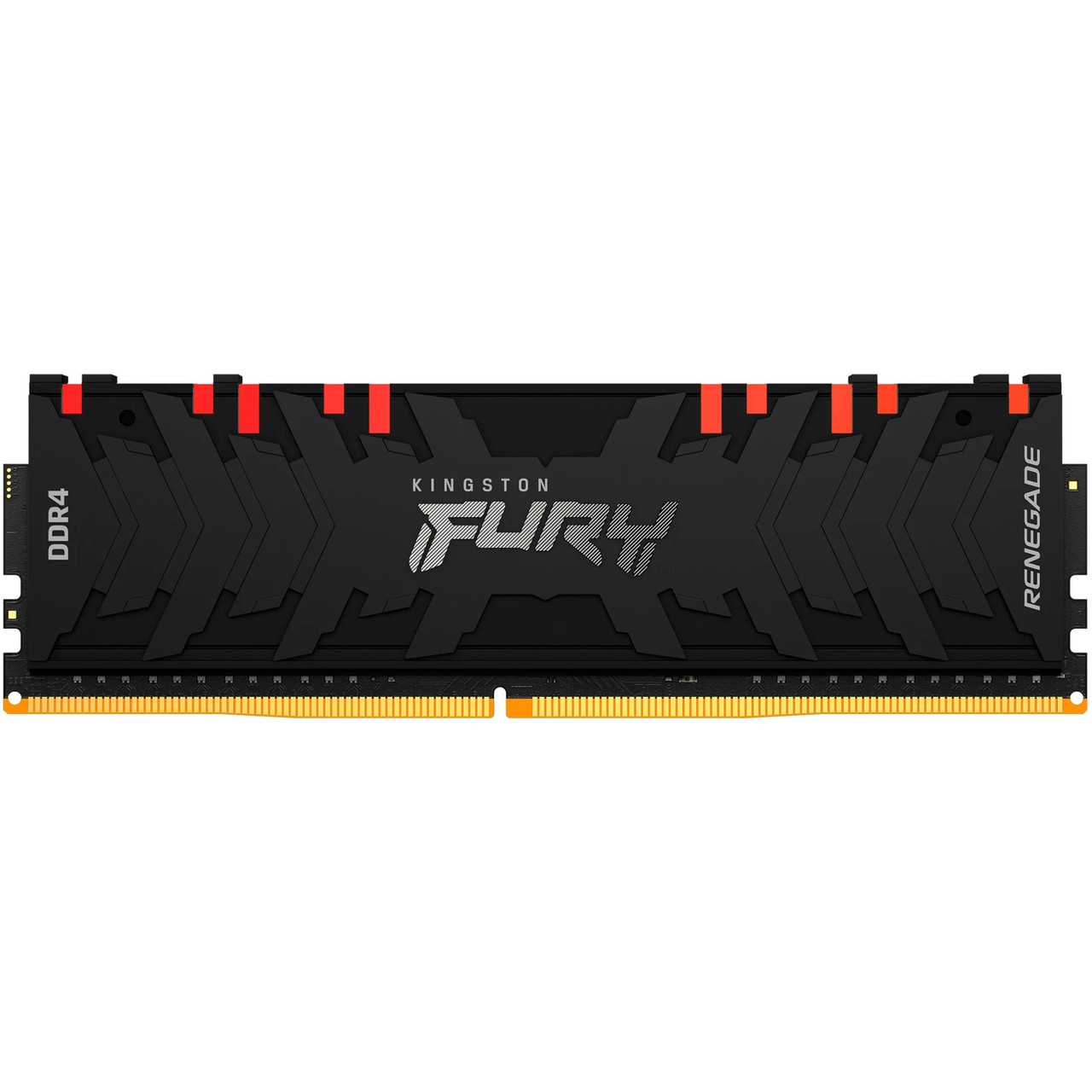 Kingston FURY Renegade 16GB (2 x 8GB) DR4 SDRAM Memory Kit - For Motherboard - 16 GB (2 x 8GB) - DDR4-3200/PC4-25600 DDR4 SDRAM - 3200 MHz Single-rank Memory - CL16 - 1.35 V - Non-ECC - Unbuffered - 288-pin - KF432C16RBAK2/16