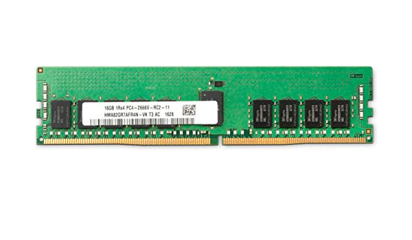 HP 16GB DDR4 SDRAM Memory Module - 16 GB - DDR4-2666/PC4-21300 DDR4 SDRAM - 2666 MHz - OEM - ECC - Unbuffered - 288-pin - DIMM - L43766-001
