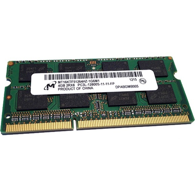 HP 4GB DDR3 SDRAM Memory Module - For Desktop PC - 4 GB - DDR3-1600/PC3-12800 DDR3 SDRAM - 1600 MHz - CL11 - 1.50 V - Non-ECC - Unbuffered - 204-pin - SoDIMM - 689373-001