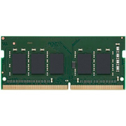Kingston 8GB DDR4 SDRAM Memory Module - For Mobile Workstation - 8 GB - DDR4-3200/PC4-25600 DDR4 SDRAM - 3200 MHz Single-rank Memory - CL22 - 1.20 V - ECC - Unbuffered, Unregistered - 260-pin - SoDIMM - Lifetime Warranty - KTD-PN432E/8G