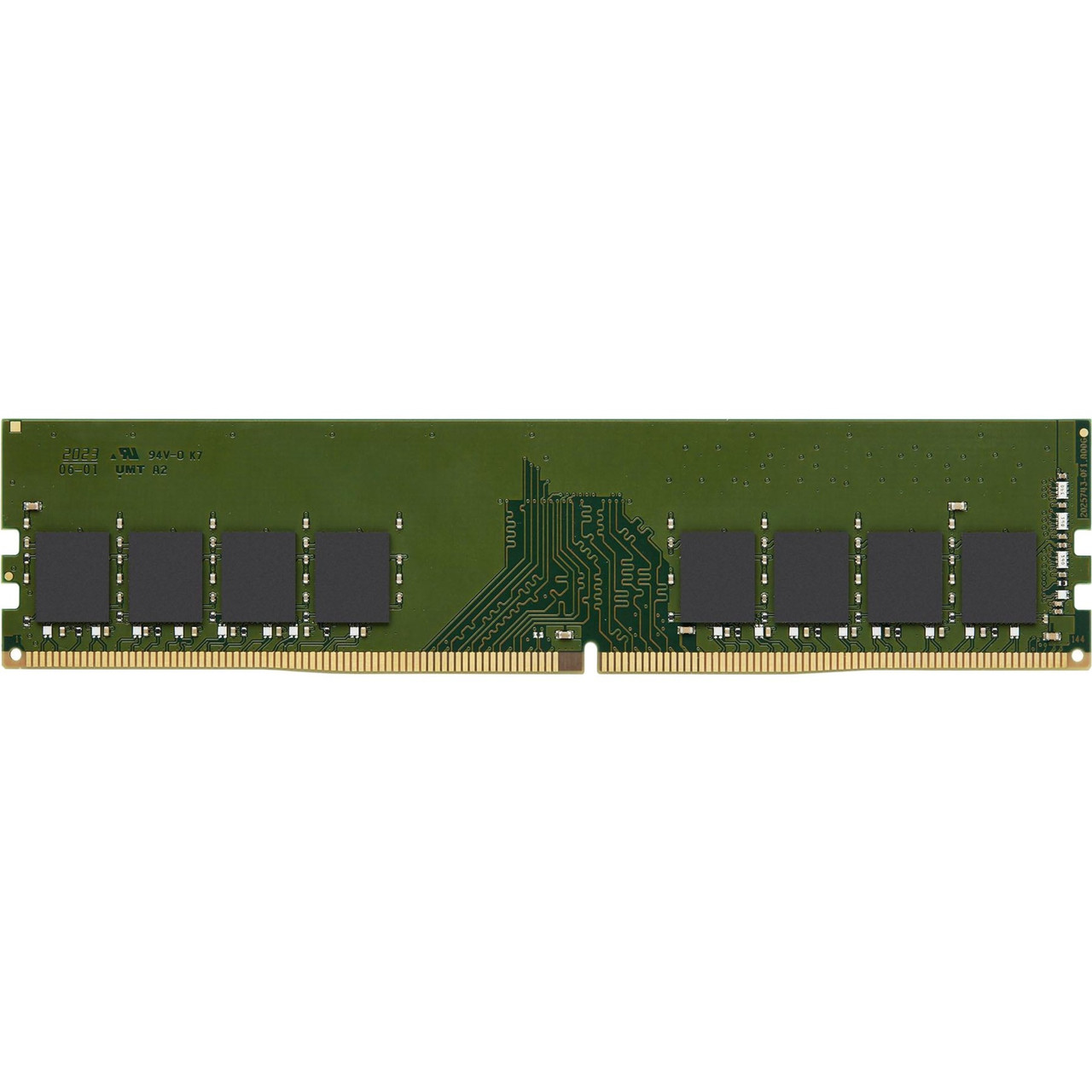 Kingston 16GB DDR4 SDRAM Memory Module - For Desktop PC - 16GB - DDR4-3200/PC4-25600 DDR4 SDRAM - 3200 MHz Dual-rank Memory - CL22 - 1.20 V - Non-ECC - Unbuffered - 288-pin - DIMM - Lifetime Warranty - KCP432ND8/16