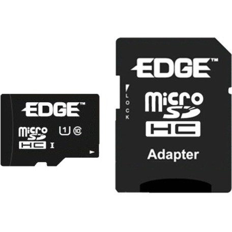 Edge 16 GB Class 10/UHS-I (U1) microSDHC - Lifetime Warranty - PE247942