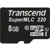Transcend 8 Gb Class 10/Uhs-I (U1) Microsdhc - 1 Pack - 95 Mb/S Read - 75 Mb/S Write - 2 Year Warranty Speed - TS8GUSD220I