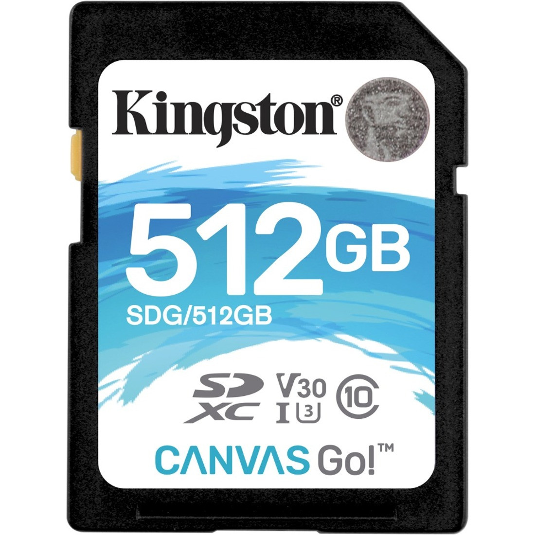 Kingston Canvas Go! 512 GB Class 10/UHS-I (U3) SDXC - SDG/512GB
