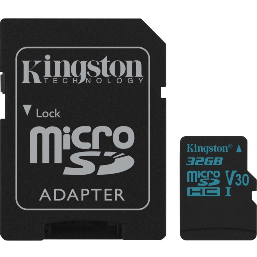 Kingston Canvas Go! 32 GB Class 10/UHS-I (U3) microSDHC - SDCG2/32GB
