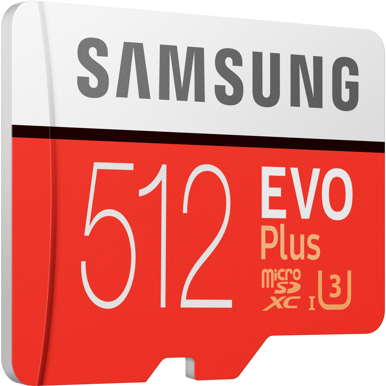 Samsung EVO Plus 512 GB Class 10/UHS-I (U3) microSDXC - MB-MC512HA/AM
