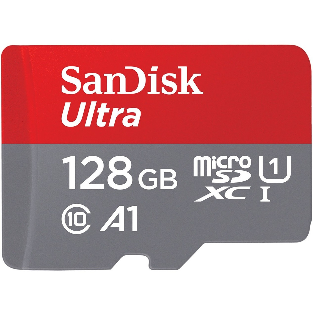Sandisk Ultra 128 GB Class 10/UHS-I microSDXC - 120 MB/s Read - 10 Year Warranty - SDSQUA4-128G-AN6MA