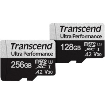 Transcend 340S 128 GB Class 10/UHS-I (U3) microSDXC - 160 MB/s Read - 125 MB/s Write - TS128GUSD340S