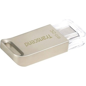 Transcend 32Gb Jetflash 850 Usb 3.1 On-The-Go Flash Drive - 32 Gb - Usb 3.1 - Silver - TS32GJF850S