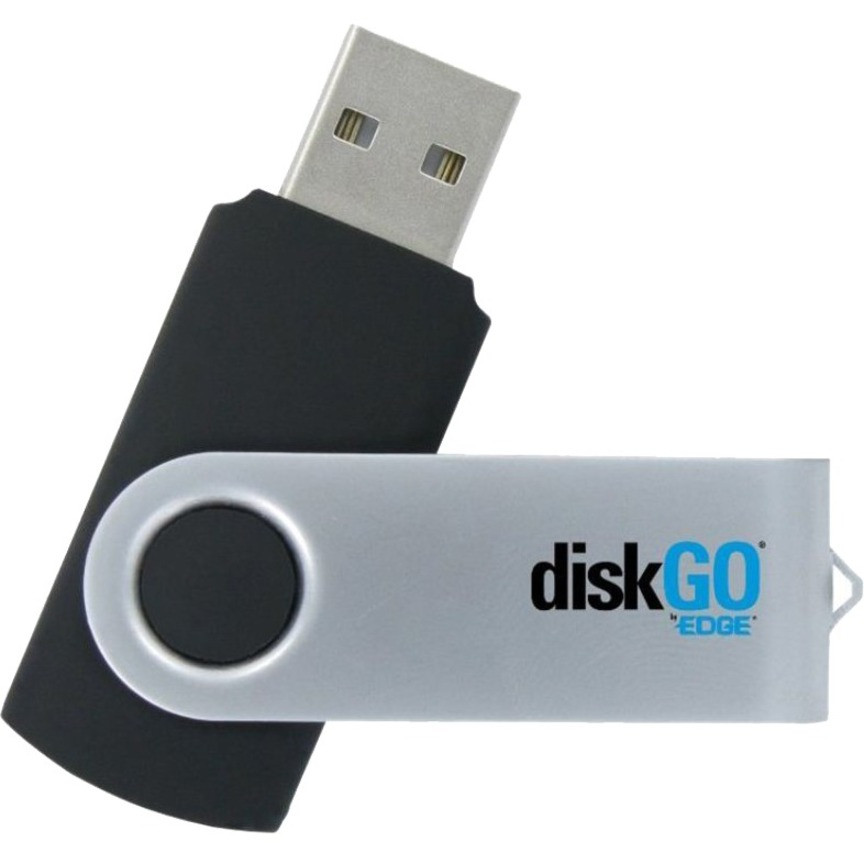Edge 256GB DiskGO C2 USB 2.0 Flash Drive - 256 GB - USB 2.0 - Lifetime Warranty PE253431