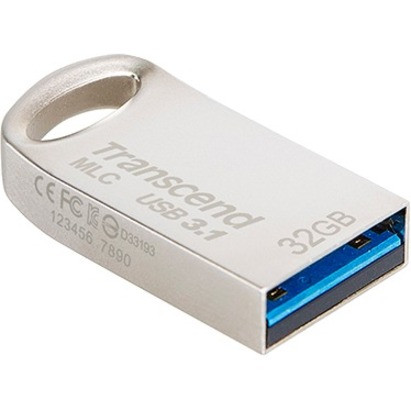 Transcend 32Gb Jetflash 720 Usb 3.1 Flash Drive - 32 Gb - Usb 3.1 - Silver Plating Supermlc Solution - TS32GJF720S