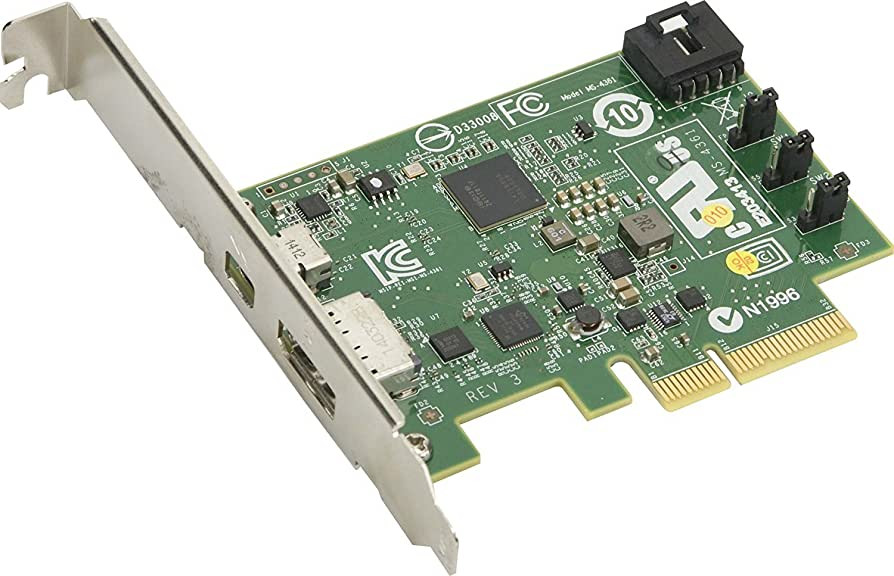 Supermicro AOC-TBT-DSL5320 Thunderbolt 2 with Display and GPIO cable