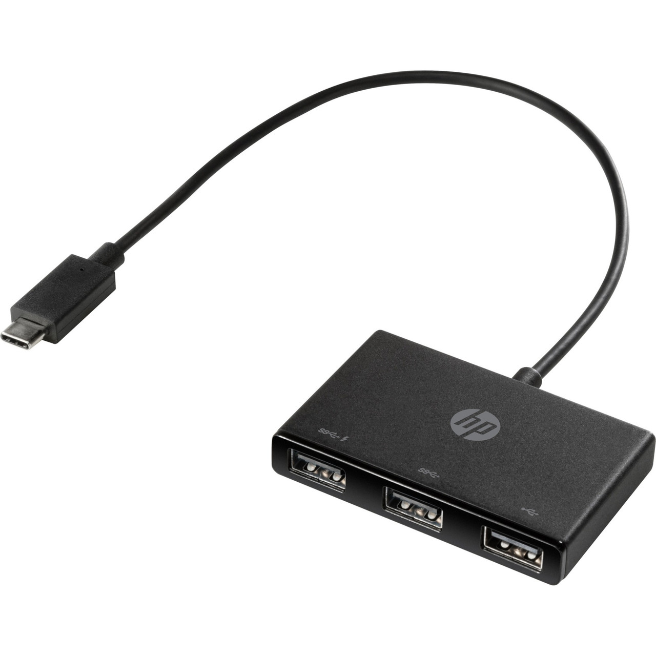 HP USB-C to USB-A Hub - USB Type C - External - 3 USB Port(s) - 1 USB 2.0 Port(s) - 2 USB 3.1 Port(s) - Z6A00AA