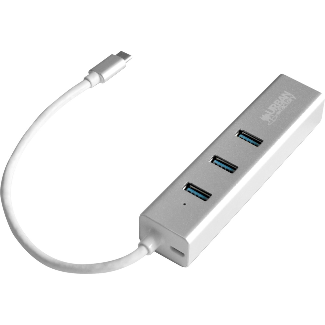 Urbanfactory Usb Type-C Compact Station - Usb Type C - External - 3 Usb Port(S) - 1 Network (Rj-45) Port(S) - 3 Usb 3.0 Port(S) - Pc, Mac - TCM02UF