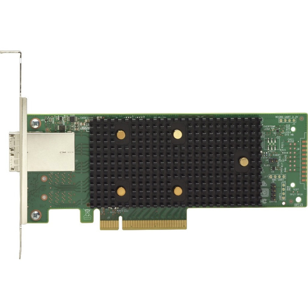 Lenovo ThinkSystem 430-16i SAS/SATA 12Gb HBA - 12Gb/s SAS - PCI Express 3.0 x8 - 16 Total SAS Port(s) - PC - Plug-in Card- 7Y37A01089