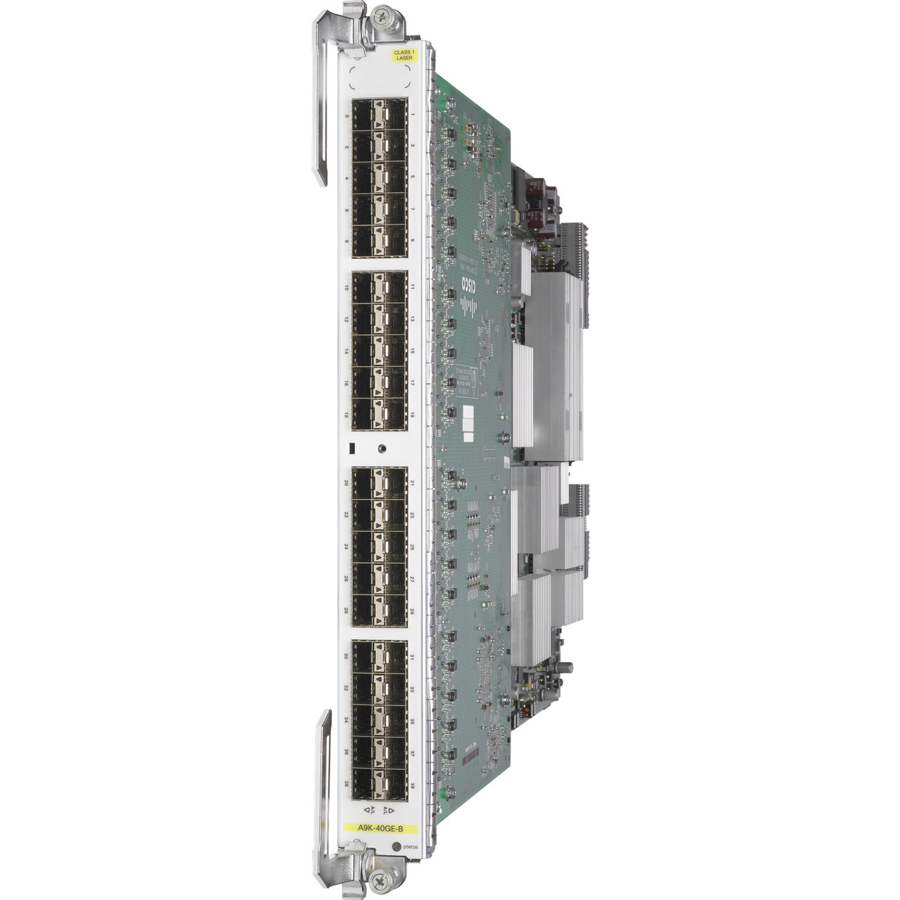 Cisco 40-Port GE Line Card, Service Edge Optimized - For Data Networking, Optical NetworkOptical FiberGigabit Ethernet - 1000Base-X - 1 Gbit/s - 40 x Expansion Slots - SFP (mini-GBIC) - A9K-40GE-SE