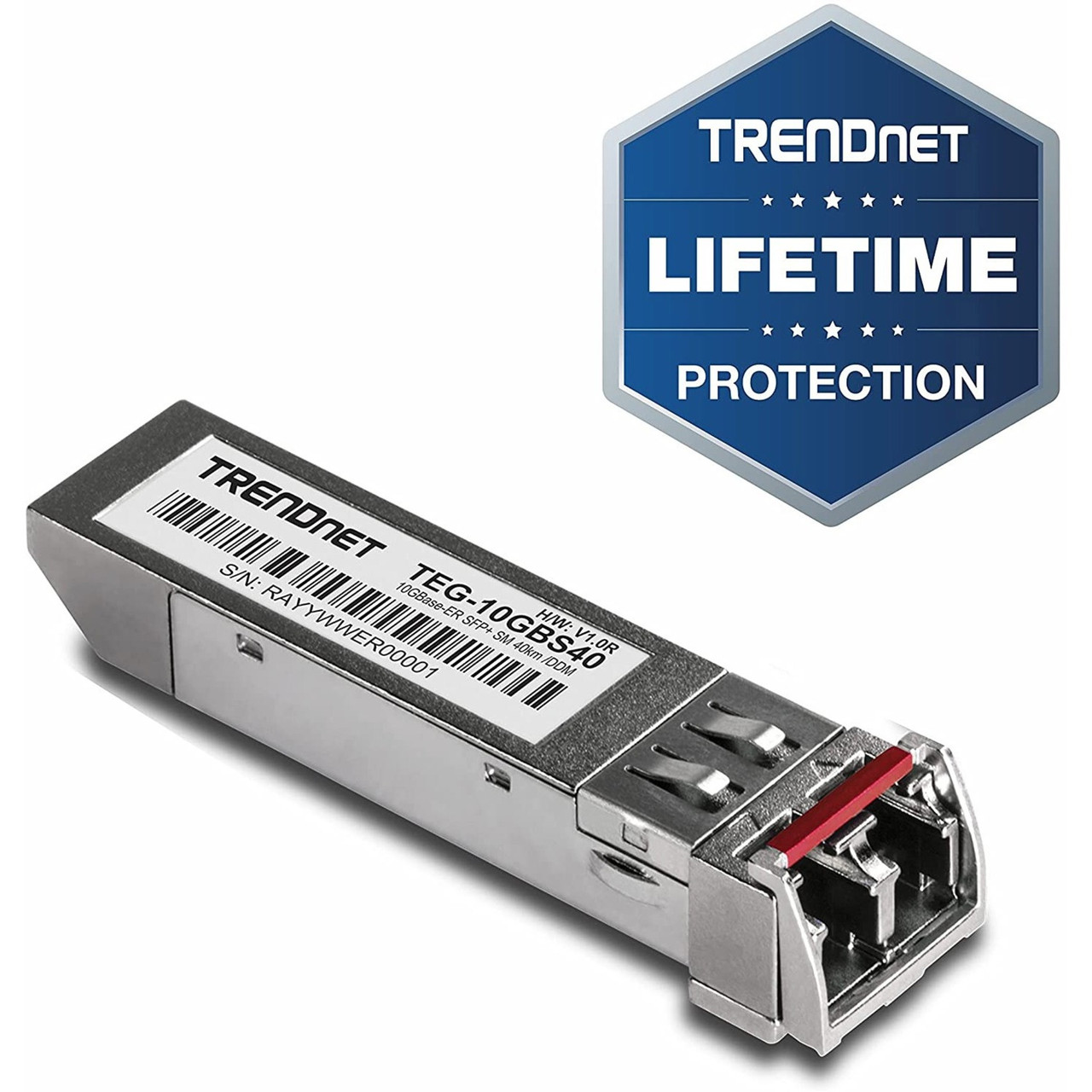 Trendnet 10GBASE-ER SFP+ Single Mode LC Module - TEG-10GBS40
