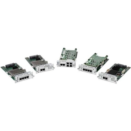 Cisco 2-Port FXS/FXS-E/DID and 4-Port FXO Network Interface Module - For Voice - 2 x FXS/DID Network, 4 x FXO Network - NIM-2FXS/4FXOP