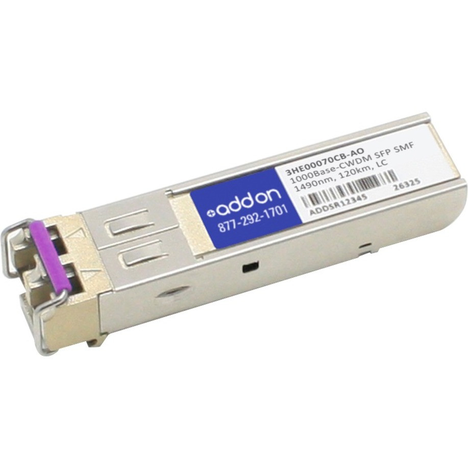 AddOn Alcatel 3HE00070CB Comp TAA SFP LC Xcvr - 3HE00070CB-AO