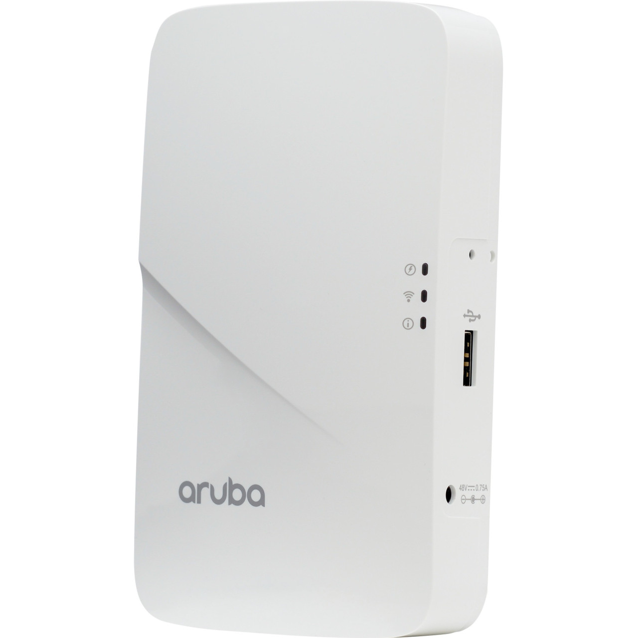 HPE Aruba AP-303H IEEE 802.11ac 1.24 Gbit/s Wireless Access Point - 5 GHz, 2.40 GHz - MIMO Technology - 6 x Network (RJ-45) - Gigabit Ethernet - PoE Ports - Wall Mountable,Desktop - JY681A