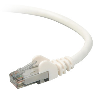 Belkin Patch Cable - RJ-45 - Male - RJ-45 - Male - Unshielded twisted pair (UTP) - 10 feet - Gray. - A3L791B10-S