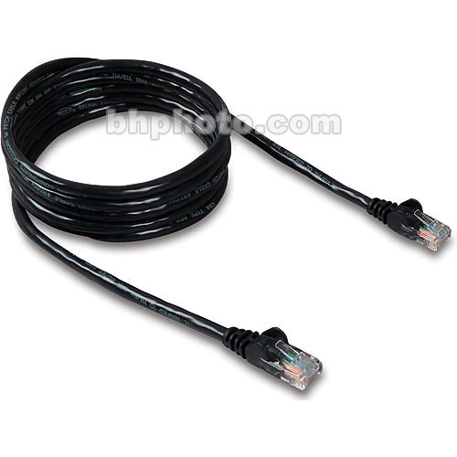 Belkin Patch Cable - RJ-45 - Male - 14 M - Black. - F2CP003-14BK-LS