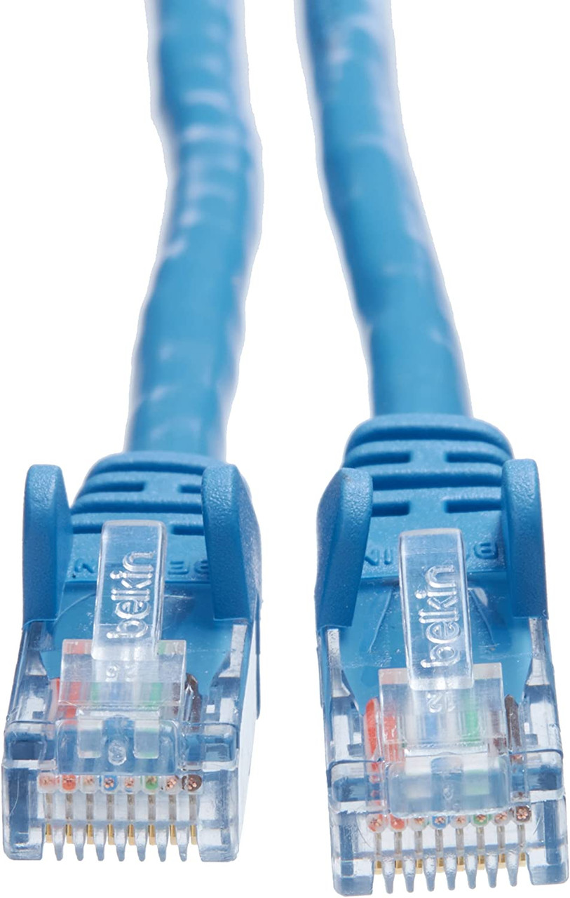 Belkin CAT5e PATCH CABLE RJ45M/RJ45M; 18 BLUE. - A3L791-18IN-BLU