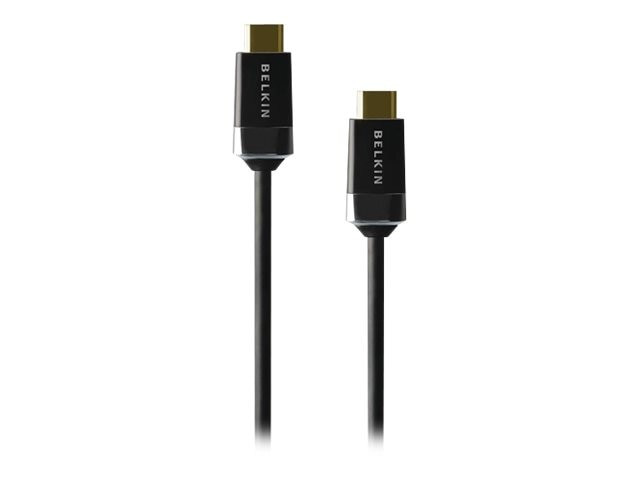 Belkin CABLE, HDMI, HIGHSPEED W/ETHERNET,1.4,ABSW/CHRME,5M. - AV10050BT5M