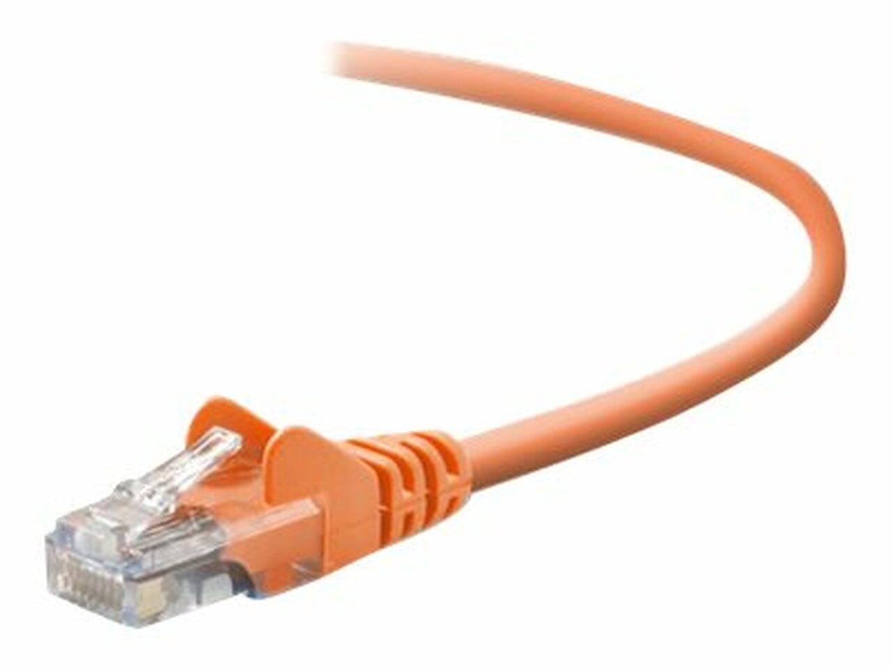 Belkin Patch cable - RJ-45 (M) - RJ-45 (M) - 5 ft - ( CAT 5e ) - orange. - A3L791-05-ORG